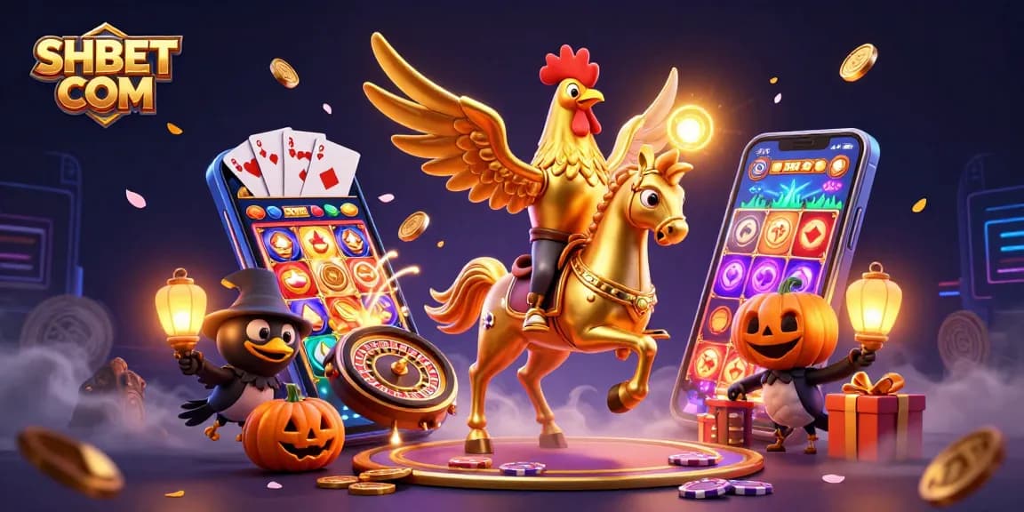 Engage with thrilling gameplay at SHBET COM featuring a dynamic casino scene.