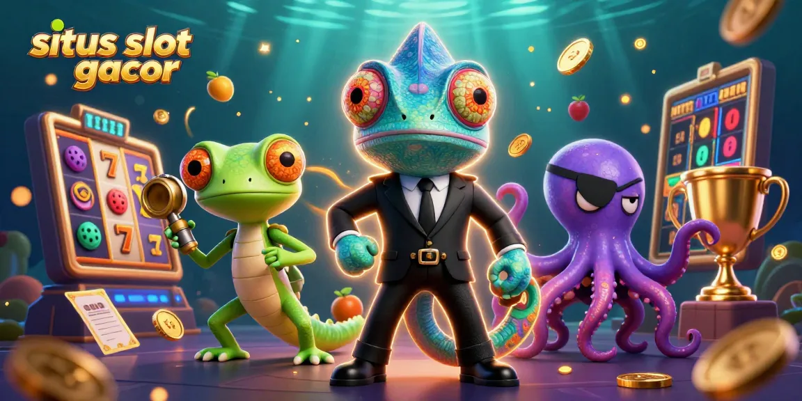Menghadirkan pengalaman momen bermain di situs slot gacor dengan karakter penuh warna dan elemen permainan.