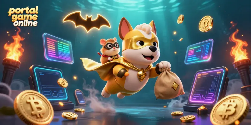 Engage with exciting portal game online featuring dynamic characters and vibrant gambling elements.
