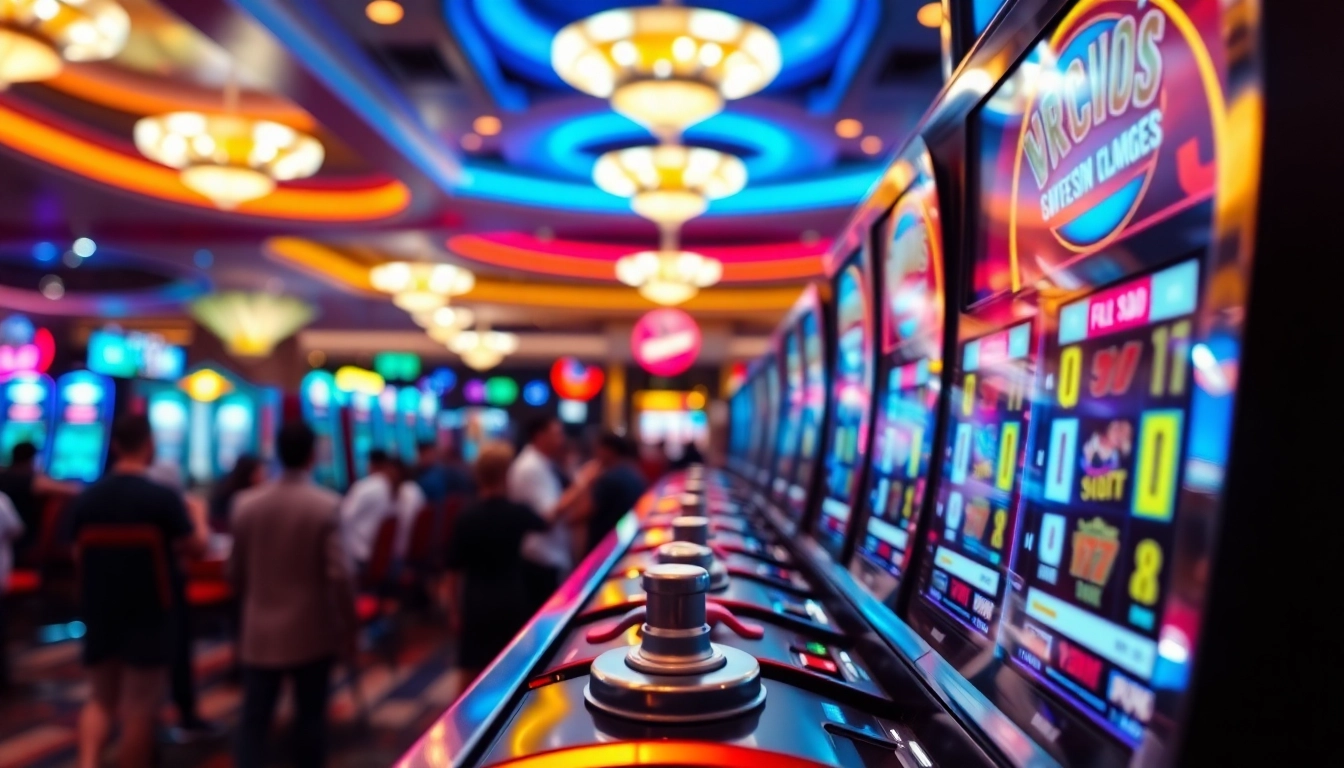 Menangkan Slot deposit 5000 di mesin slot dengan keceriaan di kasino.