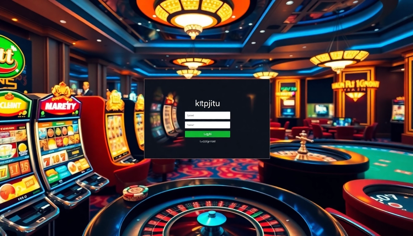 Experience the thrill of winning with KTPJITU login in a luxurious online casino.
