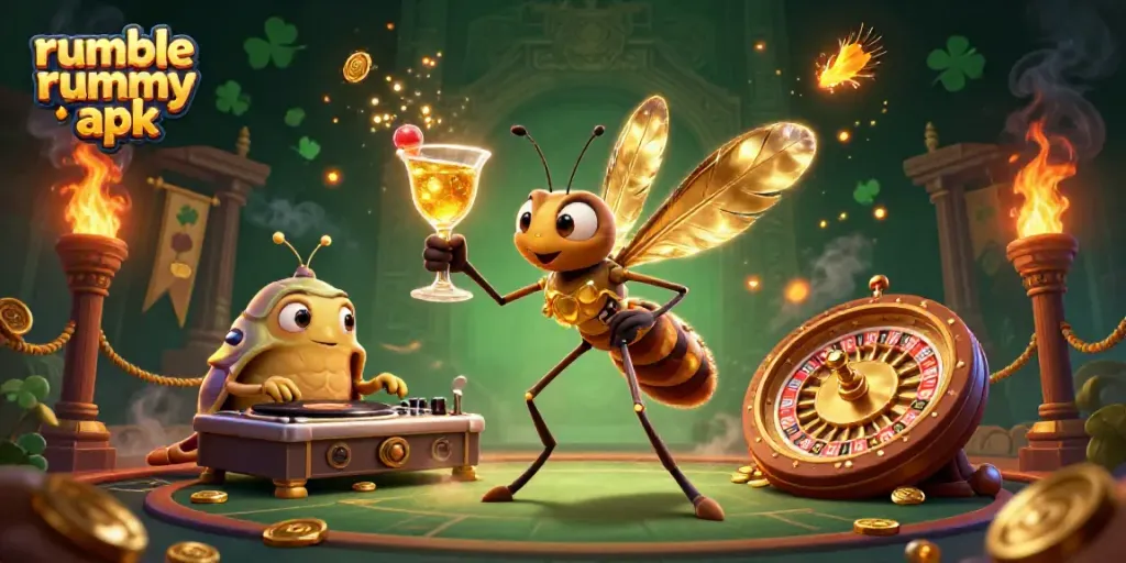 Experience the adrenaline of winning with the rumble rummy apk in a vibrant casino atmosphere.