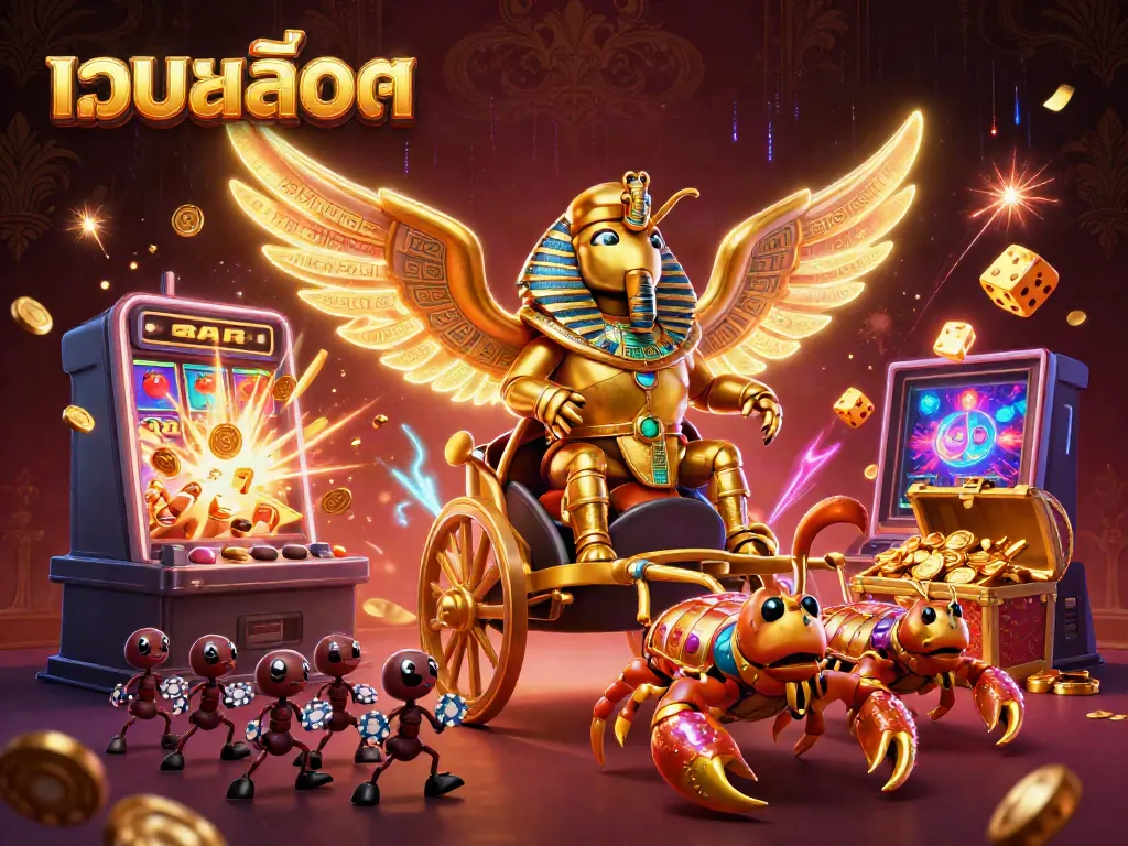 ดูเกมสล็อต เว็บสล็อต ที่น่าตื่นเต้นในภาพสเก็ตช์ 3D ที่มีความสมจริง