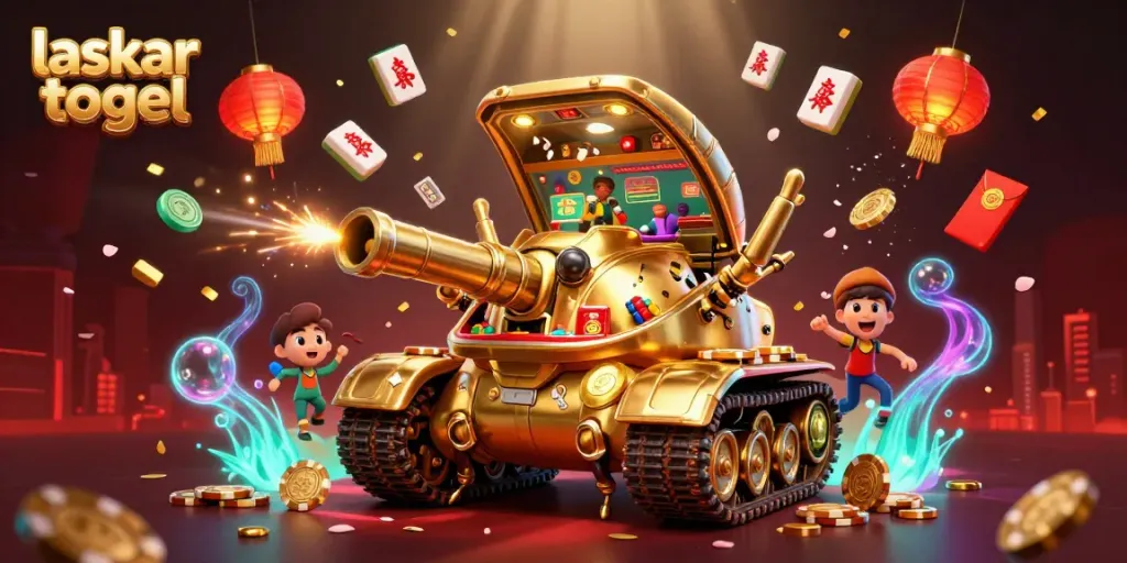 Experience vibrant casino action with the dynamic laskar togel tank bursting with celebration and winning potential.