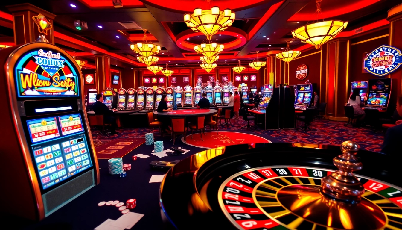 Experience the thrill of gambling at 8day with vibrant casino tables and exciting card games.