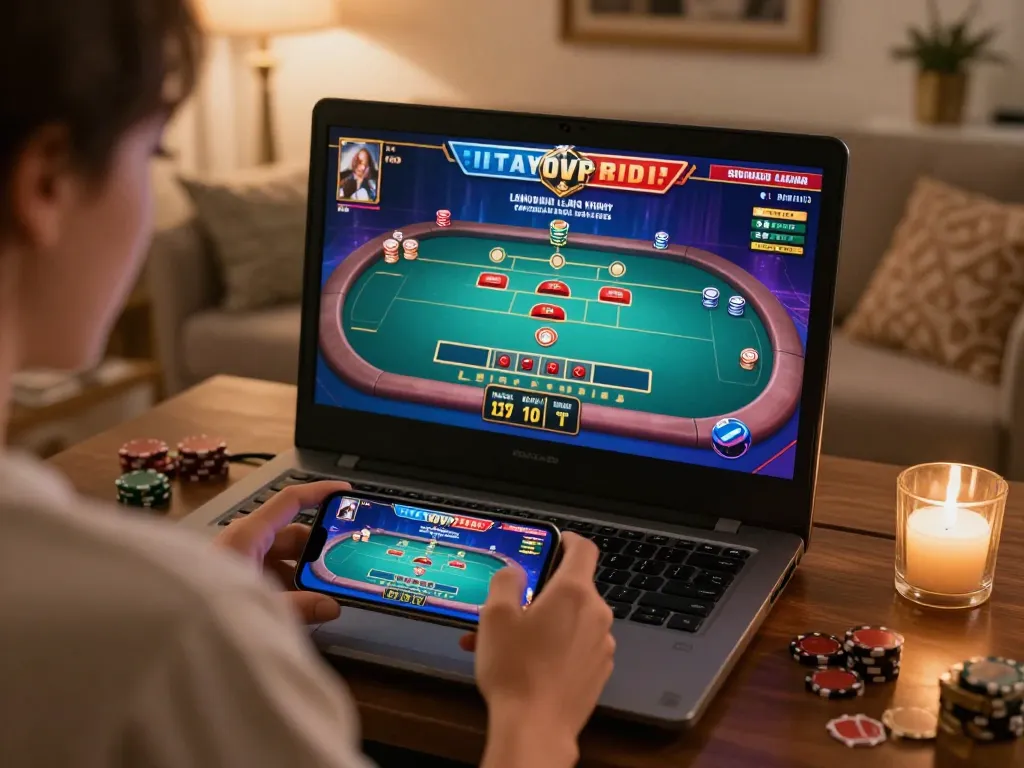 Experience the excitement of betbet while playing mobile casino games in a stylish environment.