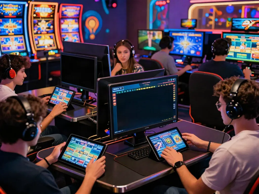 A80 platform showcasing diverse online gaming experiences with players enjoying slots and live casino.