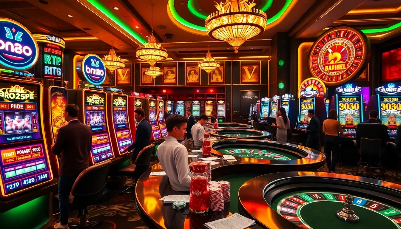 Experience the thrill of bro138 with vibrant slot machines and exciting gameplay.