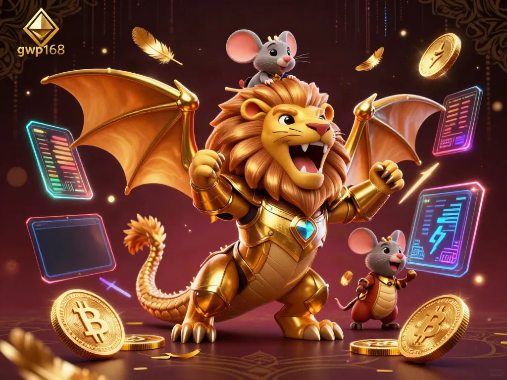 GWP168 mempersembahkan pengalaman bermain game online yang interaktif dengan karakter unik dan elemen digital kaya.