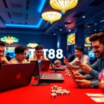 TT88 online gaming environment with enthusiastic players engaging in various casino games.