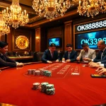 Experience the thrill of winning at the OK8386 casino with vibrant poker games and luxurious atmosphere.