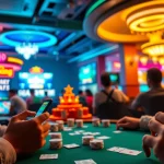 Engagierte Spieler, die verschiedene Spiele auf der Online-Wettplattform 79king genießen, und dabei Aufregung und Luxus zeigen.
