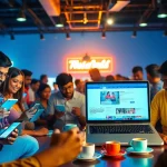 Hela Ads marketplace showcasing diverse individuals engaging with digital ads in Sri Lanka.