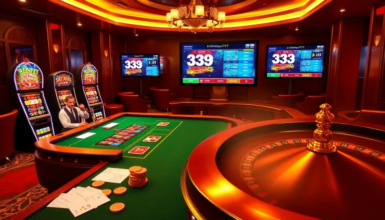 Experience the excitement of 333bet Download with vibrant casino visuals and a live dealer.