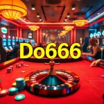 Gambling excitement at Do666 casino with vibrant casino table and players engaging in games.