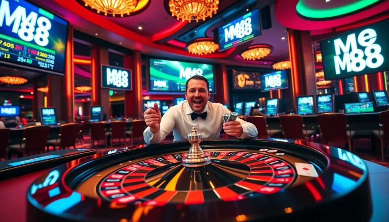 Experience exhilaration at MM 88 with engaging casino games and vibrant betting atmosphere.