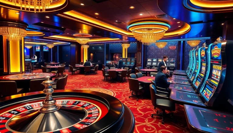 888VI casino scene with vibrant gaming atmosphere and luxurious decor.