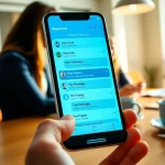 Engage followers through automated messages with follow in dm featured on a smartphone.