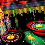 Experience thrilling gaming action at xx88 with vibrant casino visuals and interactive tables.