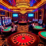 Experience thrilling gameplay at mm88 casino with vibrant tables and engaging slot machines.
