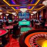 Betting on Đá Gà Thomo BJ888 with vibrant casino atmosphere.