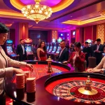 Players enjoying an exciting game of roulette at Hi88 casino, showcasing luxury and thrill.