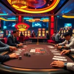 Engaged players betting at a gaming table inspired by CEO Sơn Hải's casino innovations.