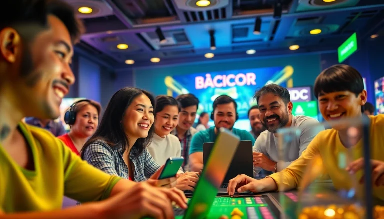 Experience the excitement of bolagacor in a vibrant online gaming scene with players engaged in fun and challenging games.
