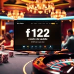Experience high-stakes gaming action at https://f122.com.br/ with vibrant casino tables and poker players.