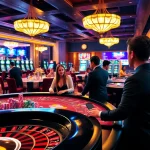 Experience the excitement of gaming at 32WIN with a vibrant display of casino elements.