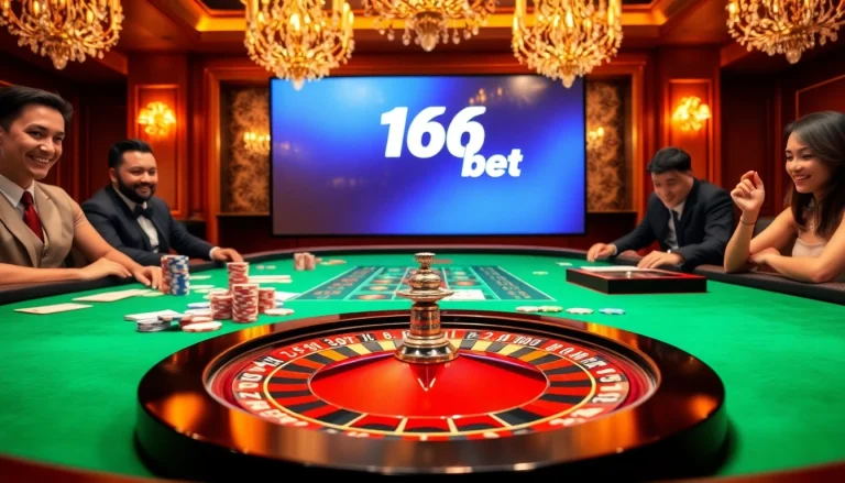 Experience the excitement of gambling at 166bet Download with vibrant casino visuals.