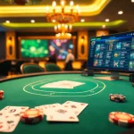 mm88 online poker showdown featuring vibrant chips and sleek betting interface