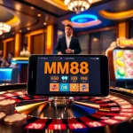 Experience the excitement of gambling with MM88 at online tables and vibrant slots.