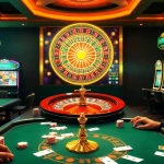Engage in thrilling gameplay at MM88 with vibrant casino tables, cards, and roulette.