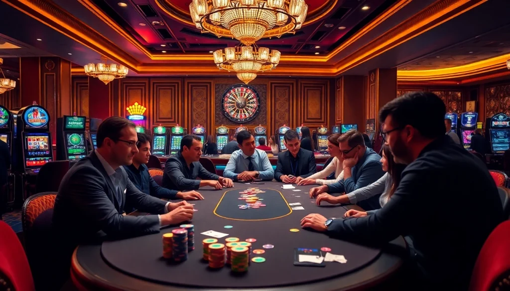 Engage in thrilling gaming experiences at https://ok8386.sh/, featuring exciting poker action and vibrant casino visuals.