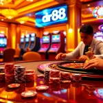 Experience the excitement of dr88 online gambling with a vibrant casino scene and engaging games.
