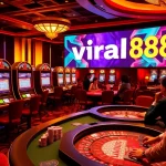 Experience the excitement of casino gaming with viral88 on dazzling slot machines and vibrant card tables.