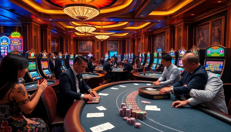 Experience thrill at https://www.2ph222.com/ with vibrant casino games, poker tables, and glowing slot machines.