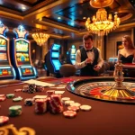 Experience the thrill of gambling at 5Z777 casino with vibrant poker tables and elegant gameplay.