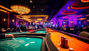 에볼루션 카지노의 흥미로운 게임 테이블에서 플레이하는 모습