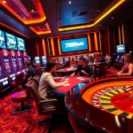 Players celebrating their wins at 789win casino, surrounded by vibrant gaming options and excitement.