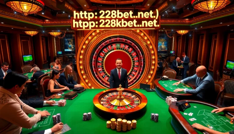Experience the excitement of gambling at http://228kbet.net/ with luxurious casino games and vibrant atmosphere.