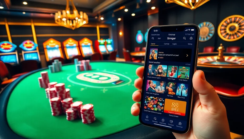 Experience the thrill of gambling at 88i with luxurious casino elements and vibrant gameplay.