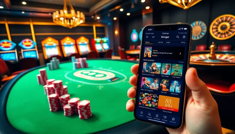 Experience the thrill of gambling at 88i with luxurious casino elements and vibrant gameplay.