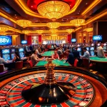 Experience thrilling moments at 688v with players enjoying high-stakes casino games.