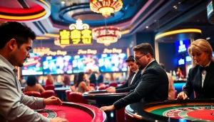 에볼루션 카지노에서 다양한 게임을 즐기는 플레이어들의 생생한 모습