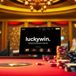 Immerse yourself in the excitement of online gaming at https://luckywin.name, featuring vibrant casino tables and slot machines.