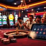 Players enjoying the thrilling gaming experience at nohu90's luxurious online casino.