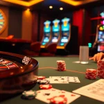 Engaged players betting at a high-stakes table showcasing the excitement of 88i casino gaming.