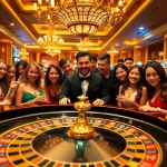 Rasakan sensasi Datukwin di kasino mewah dengan chip poker dan rolet.